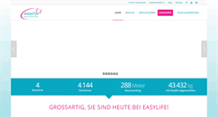 Desktop Screenshot of easylife-abnehmen.de